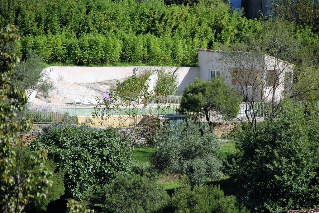 Les Jardins Du Mas Evesque Bed & Breakfast Rousson  Dış mekan fotoğraf
