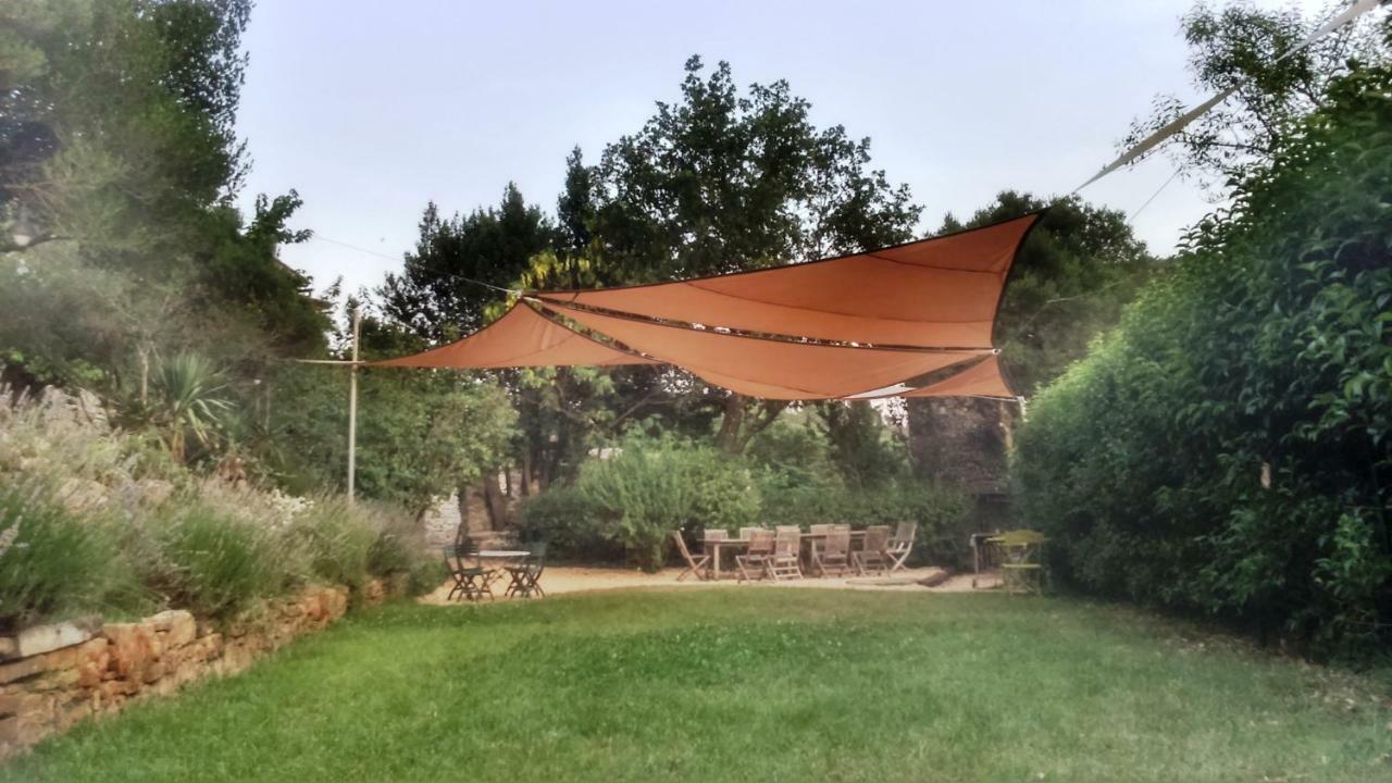 Les Jardins Du Mas Evesque Bed & Breakfast Rousson  Dış mekan fotoğraf
